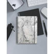 Picture of BRUNNEN A6 SCHOLASTIC DIARY 26/27 GREY MARBLE